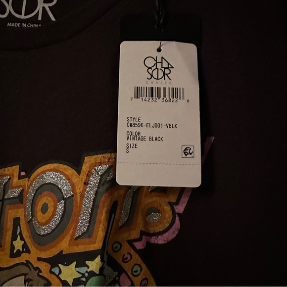 NWT Chaser Elton John Graphic T-Shirt - Picture 6 of 7